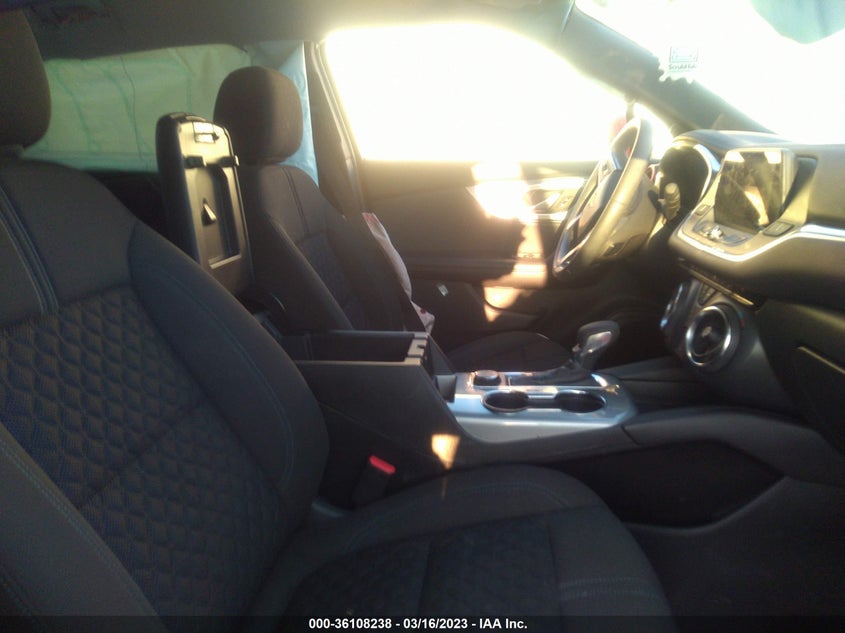 VIN 3GNKBBRA2MS583025 2021 CHEVROLET BLAZER LT
