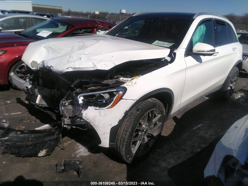VIN W1N0G8EB8NG031069 2022 MERCEDES-BENZ GLC GLC 300