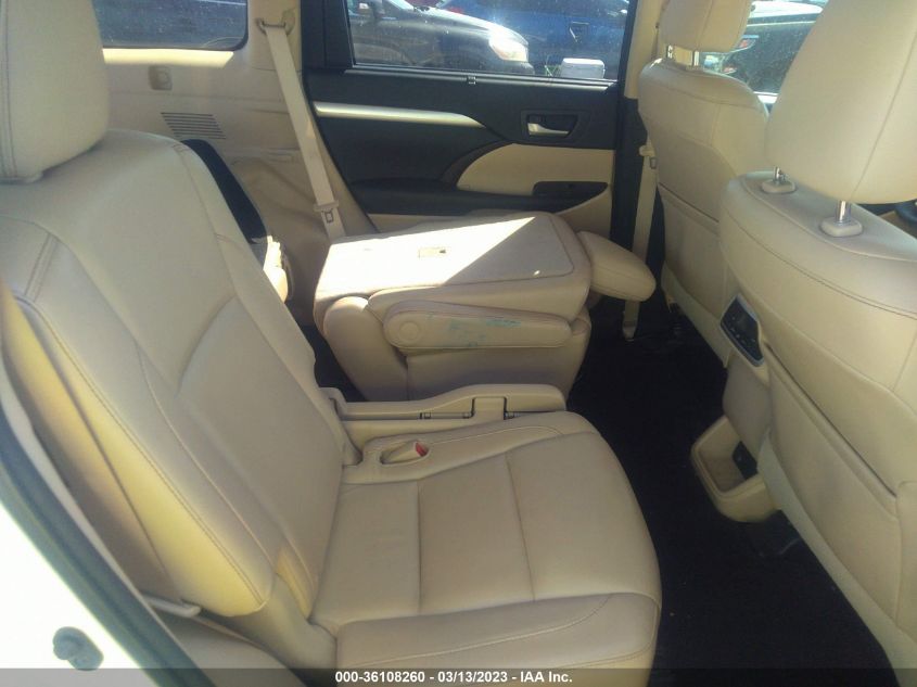 2015 TOYOTA HIGHLANDER XLE - 5TDKKRFH6FS058639