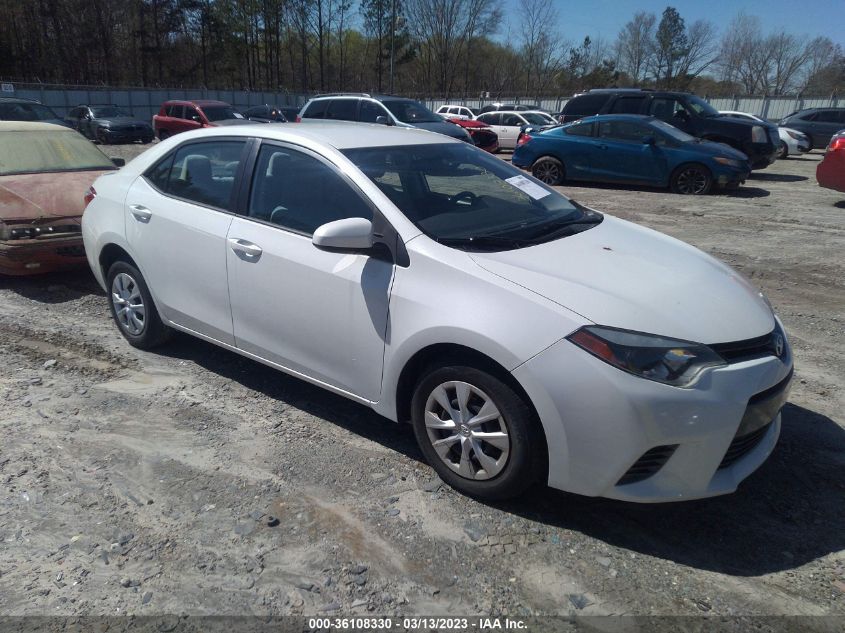 2015 TOYOTA COROLLA LE ECO - 5YFBPRHE1FP241217