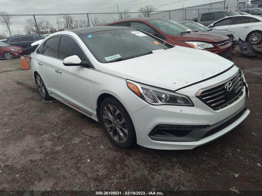 2015 HYUNDAI SONATA 2.0T LIMITED - 5NPE34AB3FH169719