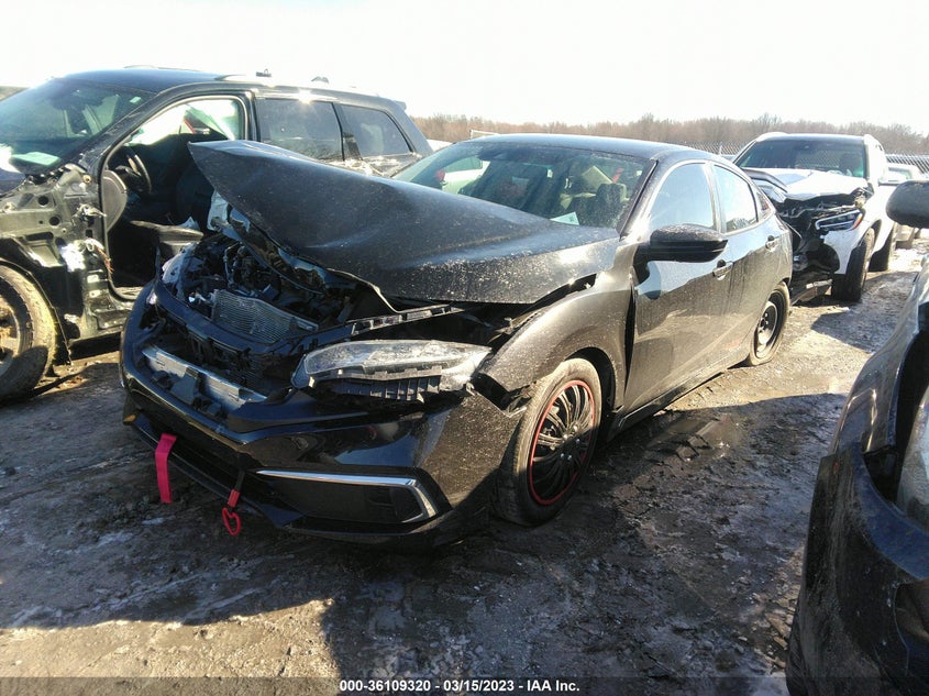VIN 2HGFC2F65KH593637 2019 HONDA CIVIC SEDAN LX