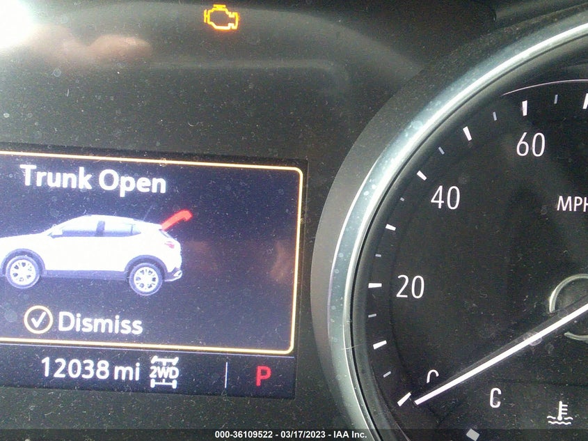 VIN KL4MMCSL9NB109299 2022 BUICK ENCORE GX PREFERRED