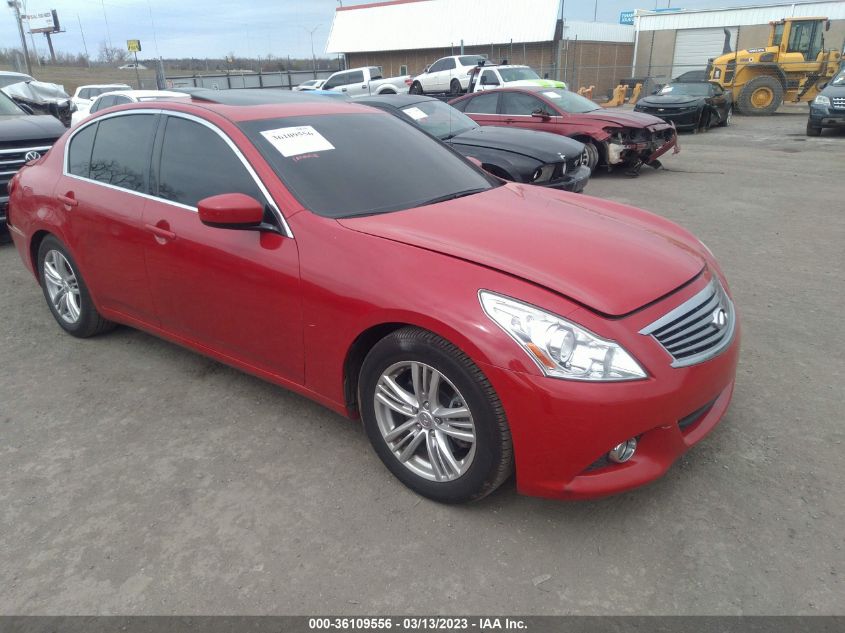 2013 INFINITI G37 SEDAN JOURNEY - JN1CV6AP8DM302537