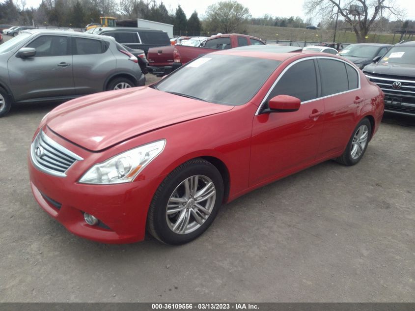 2013 INFINITI G37 SEDAN JOURNEY - JN1CV6AP8DM302537