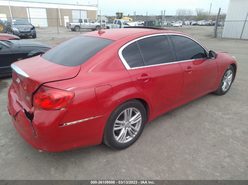 2013 INFINITI G37 SEDAN JOURNEY - JN1CV6AP8DM302537