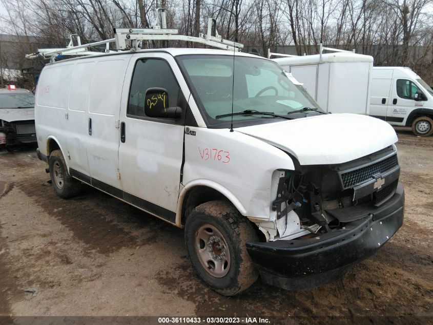 2019 CHEVROLET EXPRESS CARGO VAN - 1GCWGAFG1K1177220