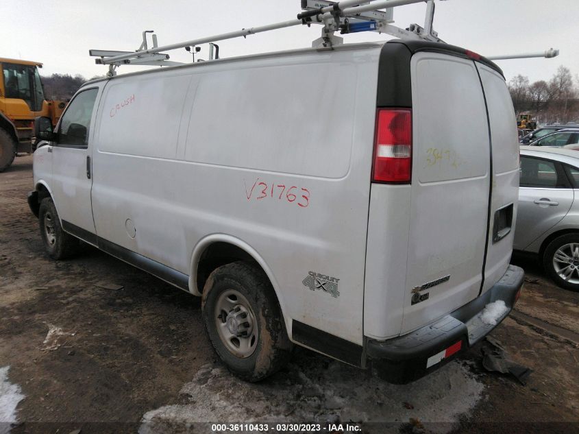 2019 CHEVROLET EXPRESS CARGO VAN - 1GCWGAFG1K1177220