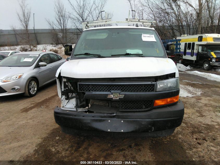 2019 CHEVROLET EXPRESS CARGO VAN - 1GCWGAFG1K1177220