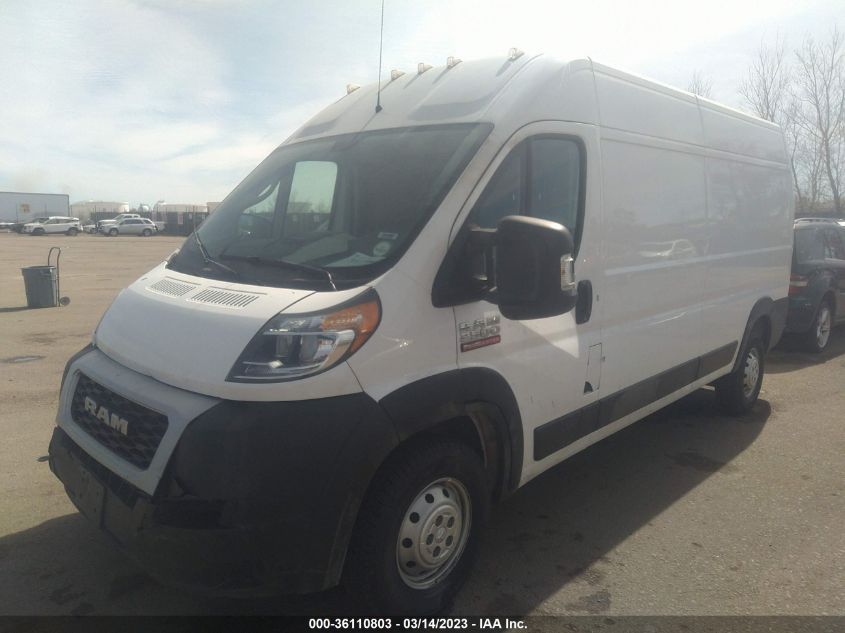 2021 RAM PROMASTER CARGO VAN 3C6LRVDG7ME542367