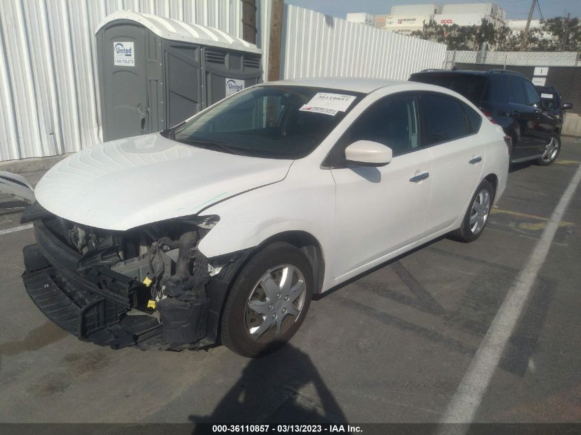 2014 NISSAN SENTRA S/FE+ S/SV/FE+ SV/SR/SL - 3N1AB7AP3EY250139