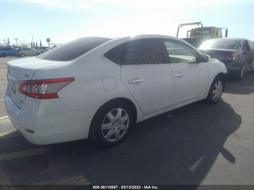 2014 NISSAN SENTRA S/FE+ S/SV/FE+ SV/SR/SL - 3N1AB7AP3EY250139