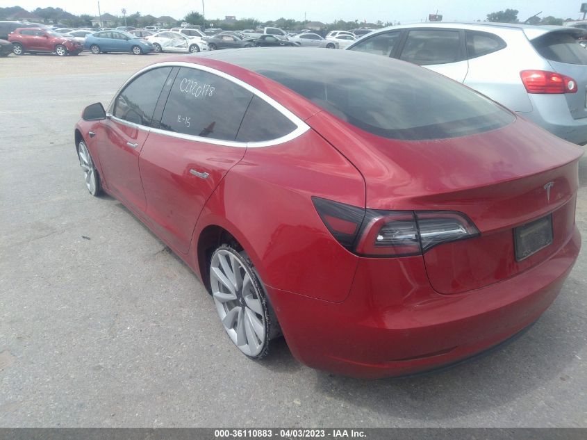 2019 TESLA MODEL 3 RANGE - 5YJ3E1EA5KF402087