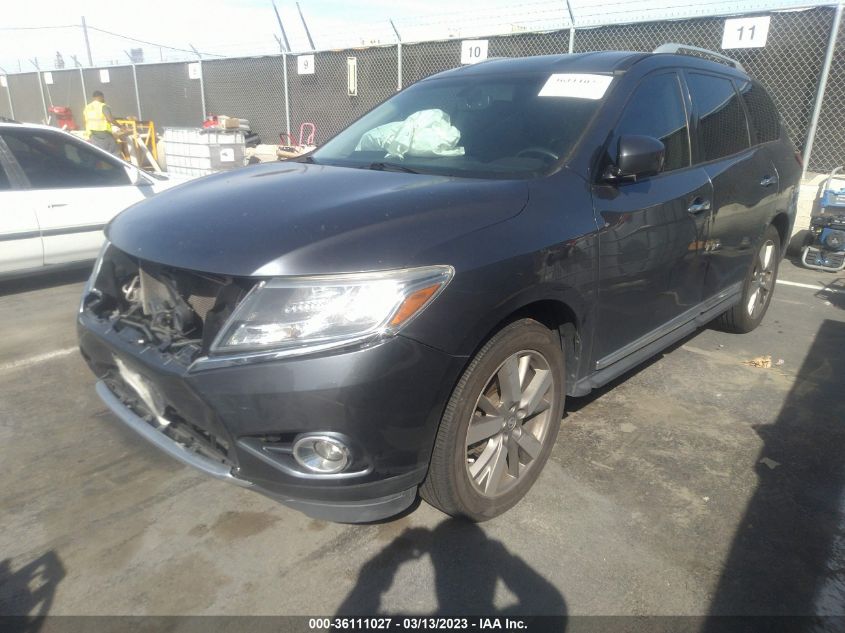 2014 NISSAN PATHFINDER PLATINUM - 5N1AR2MN2EC633290