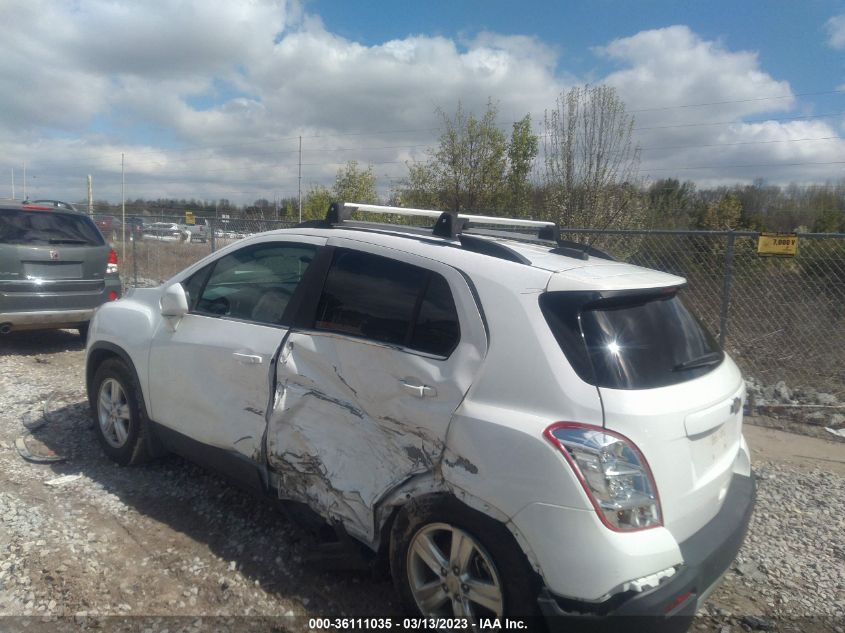 2015 CHEVROLET TRAX LT - KL7CJRSBXFB127216