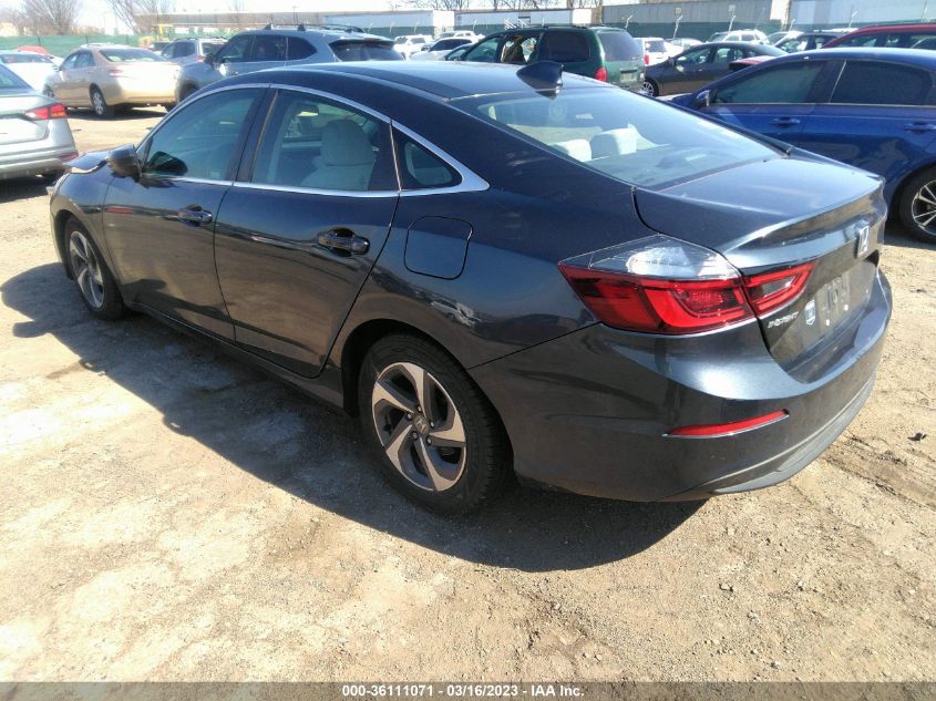2019 HONDA INSIGHT EX 19XZE4F51KE000506