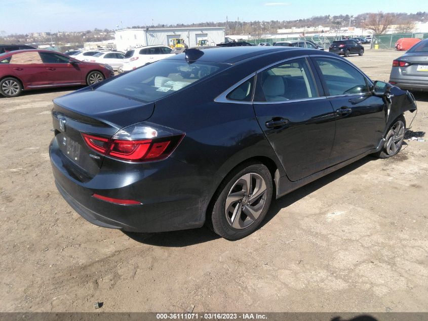 2019 HONDA INSIGHT EX 19XZE4F51KE000506