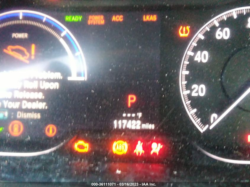 2019 HONDA INSIGHT EX 19XZE4F51KE000506