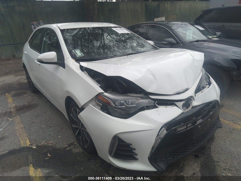 VIN 2T1BURHE6KC125658 2019 TOYOTA COROLLA L/LE/SE/XLE/XSE