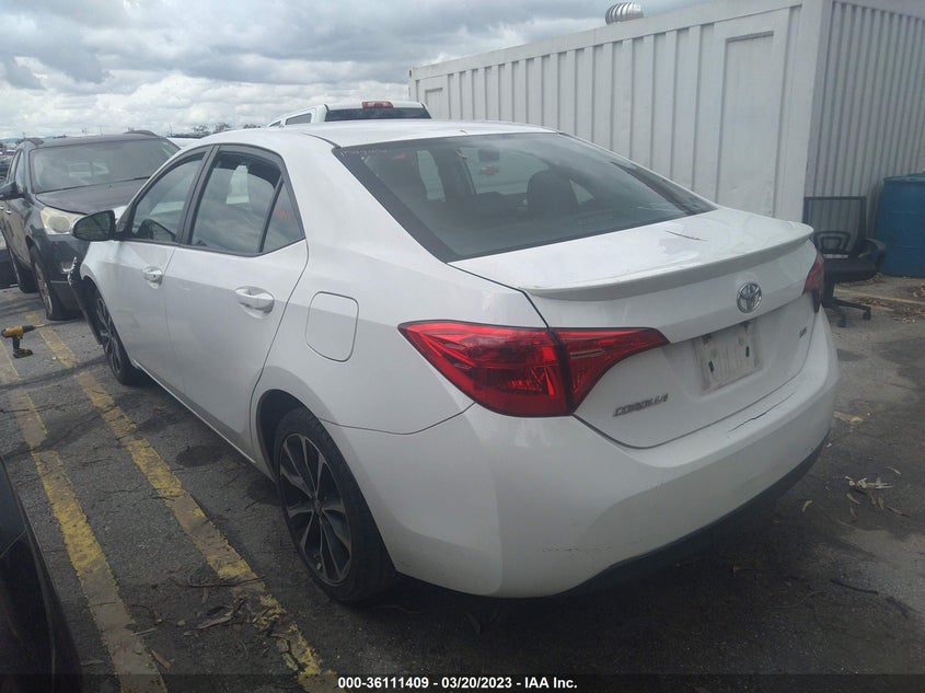 VIN 2T1BURHE6KC125658 2019 TOYOTA COROLLA L/LE/SE/XLE/XSE