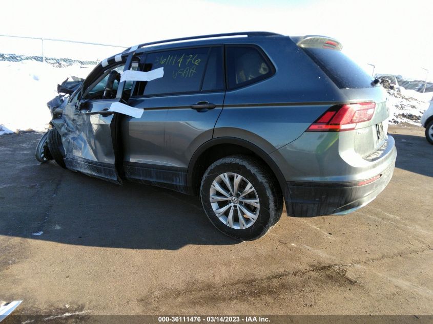 2019 VOLKSWAGEN TIGUAN S - 3VV0B7AX0KM014559