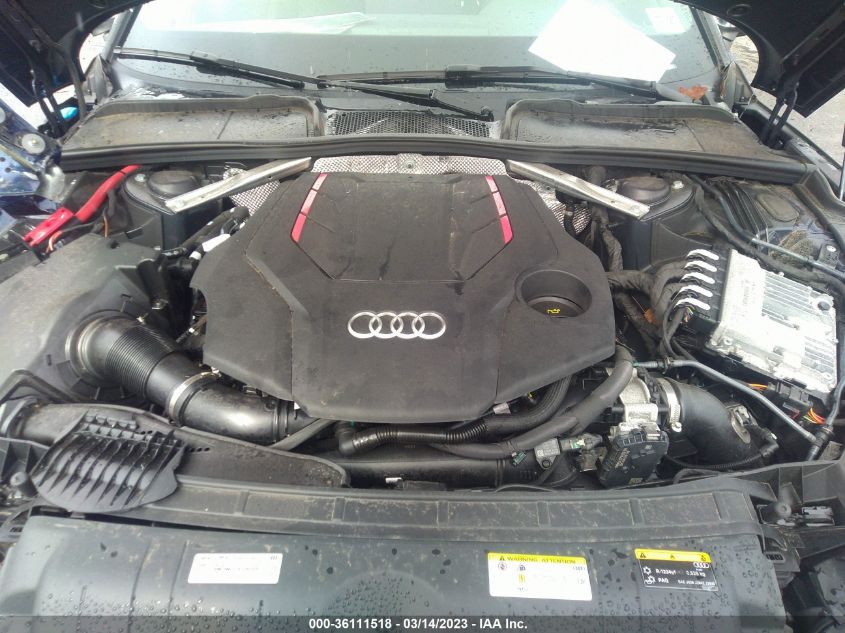 2022 AUDI S5 SPORTBACK PREMIUM PLUS WAUC4CF5XNA034015