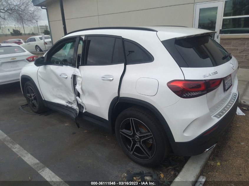 2023 MERCEDES-BENZ GLA GLA 250 - W1N4N4GB3PJ428837