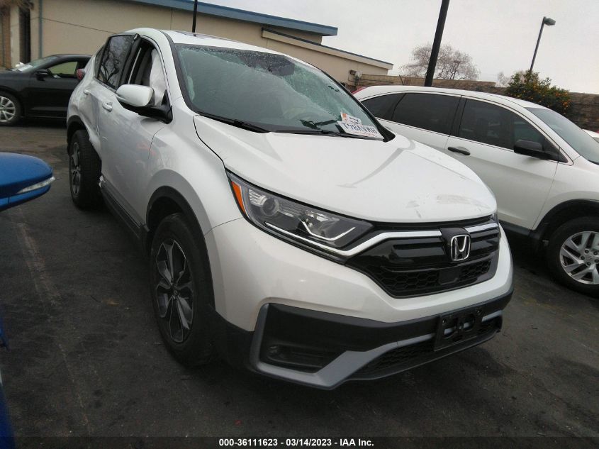 2021 HONDA CR-V EX-L - 2HKRW1H87MH405187