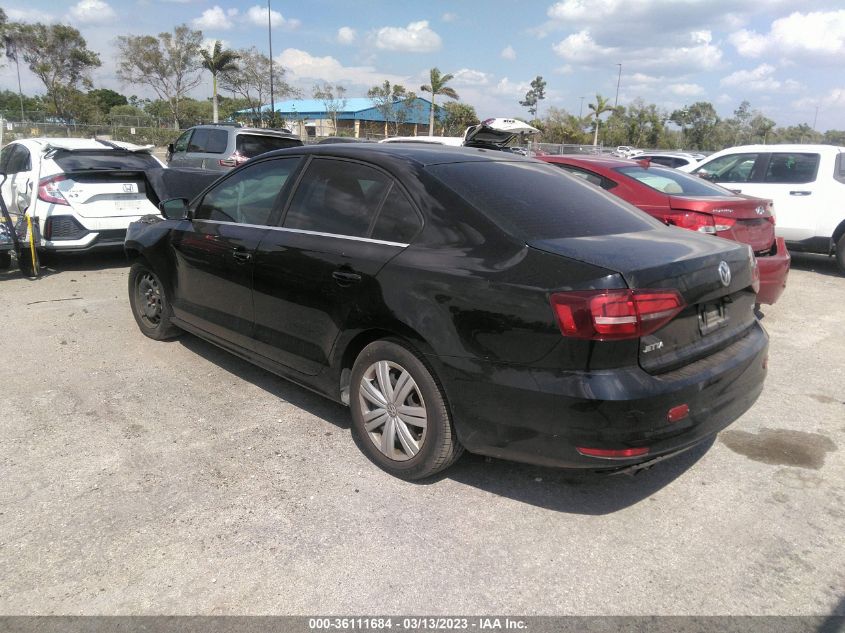 2017 VOLKSWAGEN JETTA 1.4T S - 3VW2B7AJ5HM413234
