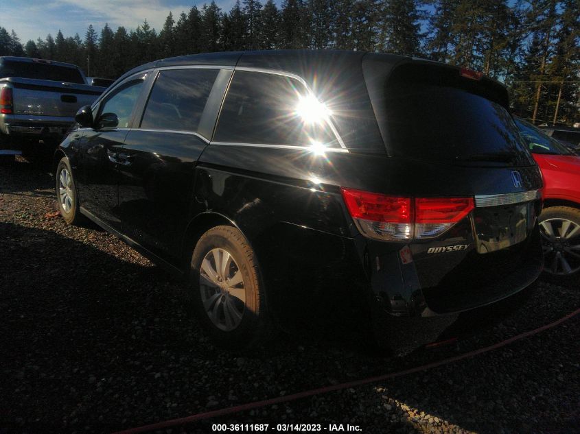 2016 HONDA ODYSSEY EX - 5FNRL5H49GB109216