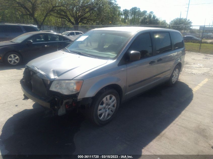 2014 DODGE GRAND CARAVAN AMERICAN VALUE PKG - 2C4RDGBG6ER422012