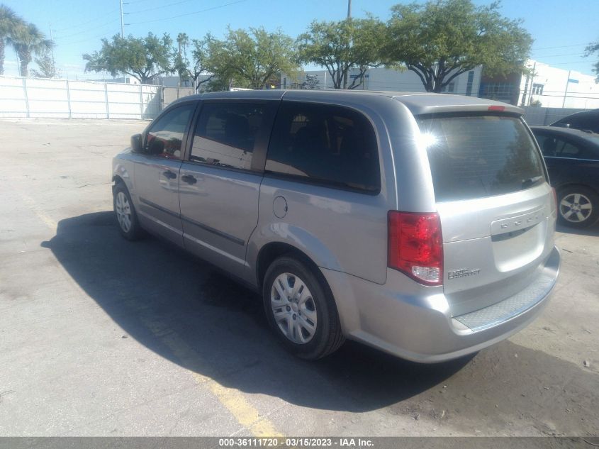 2014 DODGE GRAND CARAVAN AMERICAN VALUE PKG - 2C4RDGBG6ER422012