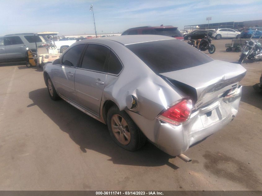 2013 CHEVROLET IMPALA LS - 2G1WF5E39D1265494