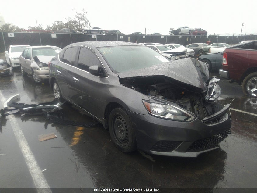 VIN 3N1AB7AP5HL648504 2017 NISSAN SENTRA SV