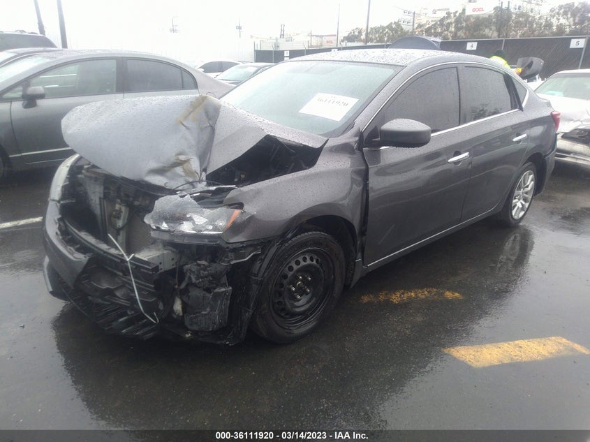 VIN 3N1AB7AP5HL648504 2017 NISSAN SENTRA SV