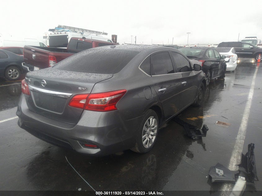 VIN 3N1AB7AP5HL648504 2017 NISSAN SENTRA SV