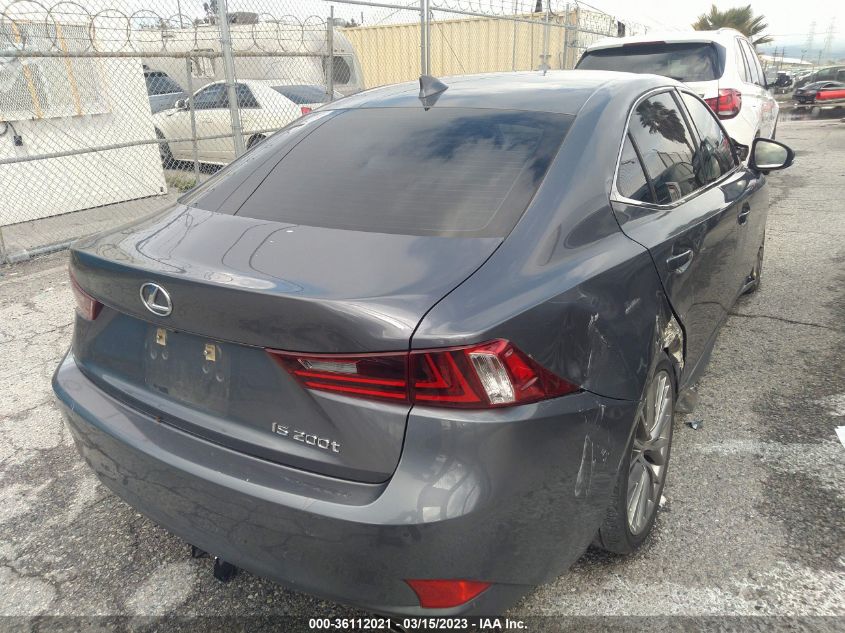 2016 LEXUS IS 200T JTHBA1D2XG5018279