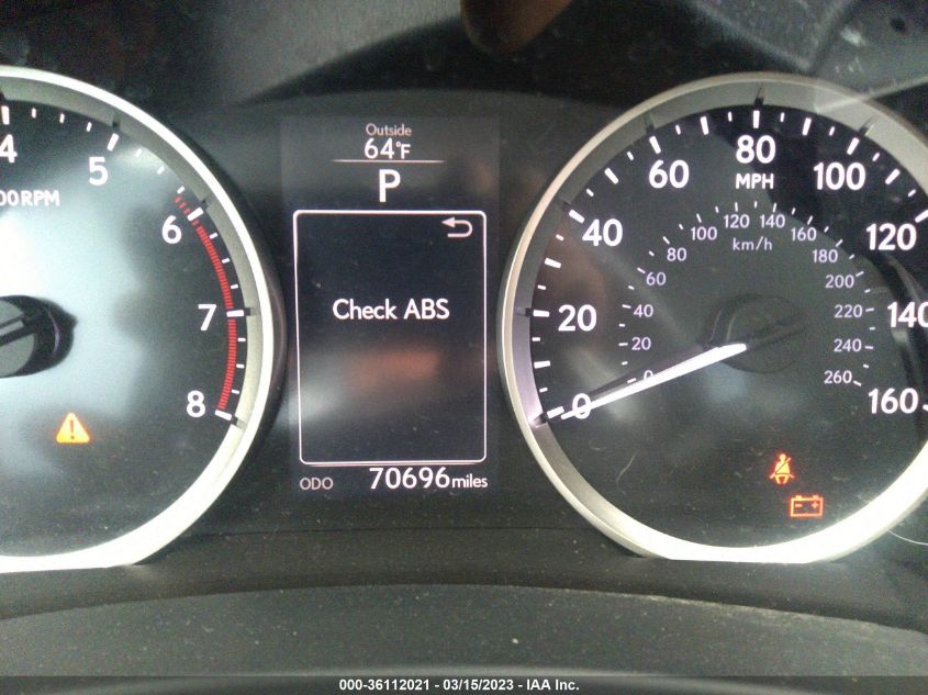 2016 LEXUS IS 200T JTHBA1D2XG5018279