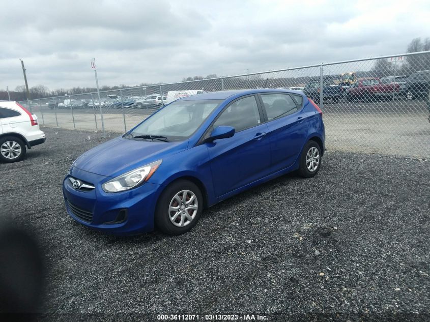 2013 HYUNDAI ACCENT GS - KMHCT5AE1DU135347