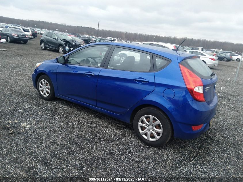 2013 HYUNDAI ACCENT GS - KMHCT5AE1DU135347