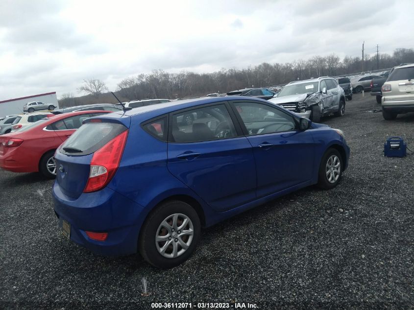 2013 HYUNDAI ACCENT GS - KMHCT5AE1DU135347