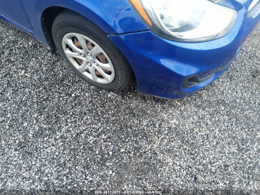 2013 HYUNDAI ACCENT GS - KMHCT5AE1DU135347