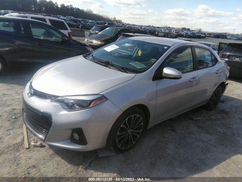 2014 TOYOTA COROLLA L/LE/S/S PLUS/LE PLUS - 5YFBURHE7EP032555