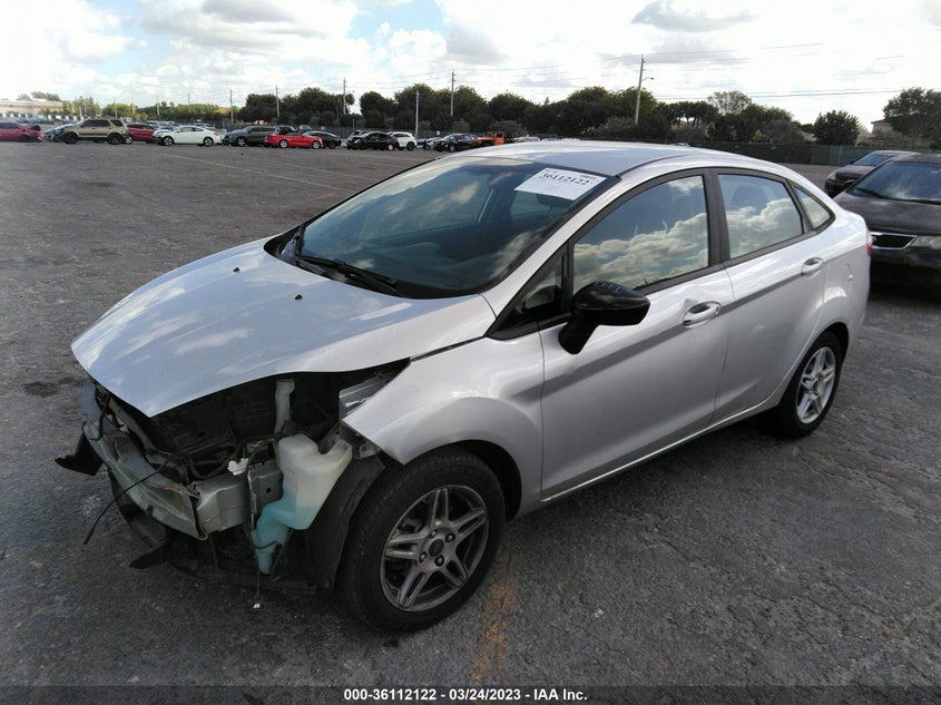 VIN 3FADP4BJ8KM161163 2019 FORD FIESTA SE