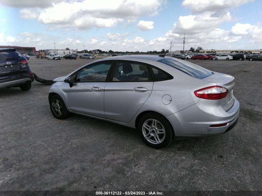 VIN 3FADP4BJ8KM161163 2019 FORD FIESTA SE