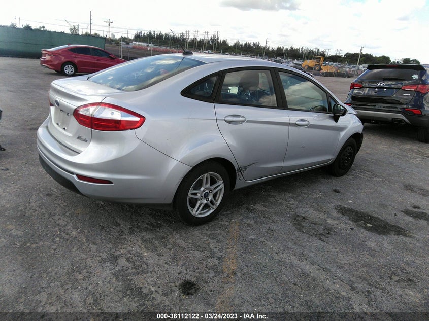 VIN 3FADP4BJ8KM161163 2019 FORD FIESTA SE