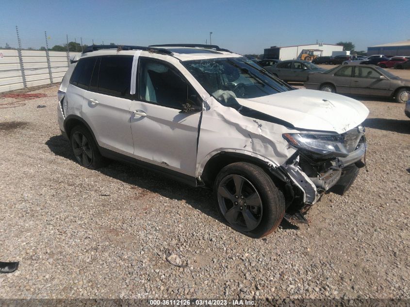 Lot #2541532801 2019 HONDA PASSPORT TOURING salvage car