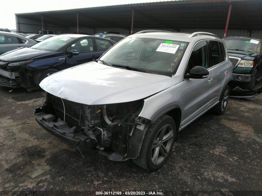 VIN WVGUV7AX5HK020358 2017 VOLKSWAGEN TIGUAN SPORT