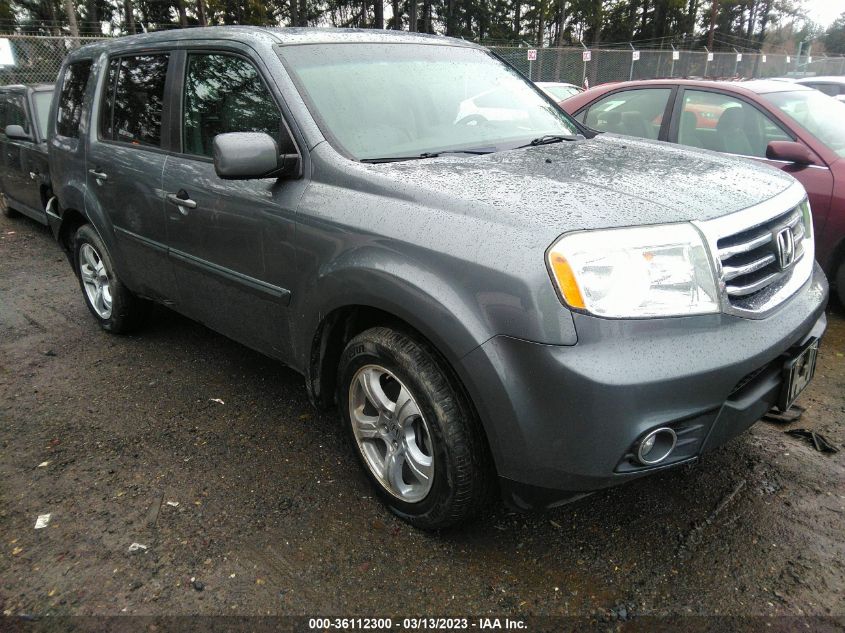 2013 HONDA PILOT EX-L - 5FNYF4H55DB020597