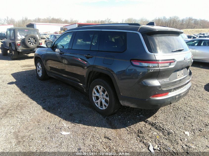 2021 JEEP GRAND CHEROKEE L LIMITED 1C4RJKBG0M8144035